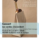 affiche concert les cordes s'accordent