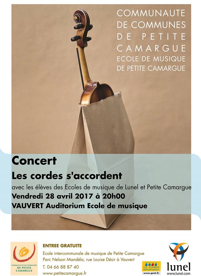 affiche concert les cordes s'accordent