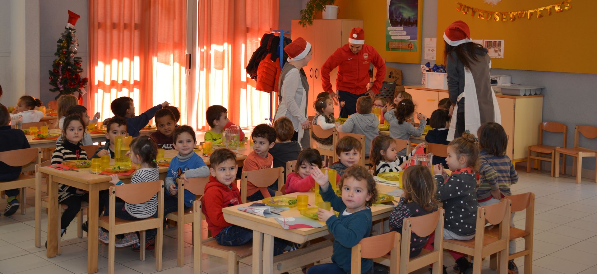 noël restaurant scolaire