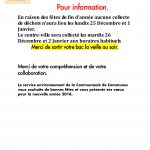 informations Aimargues collecte des déchets