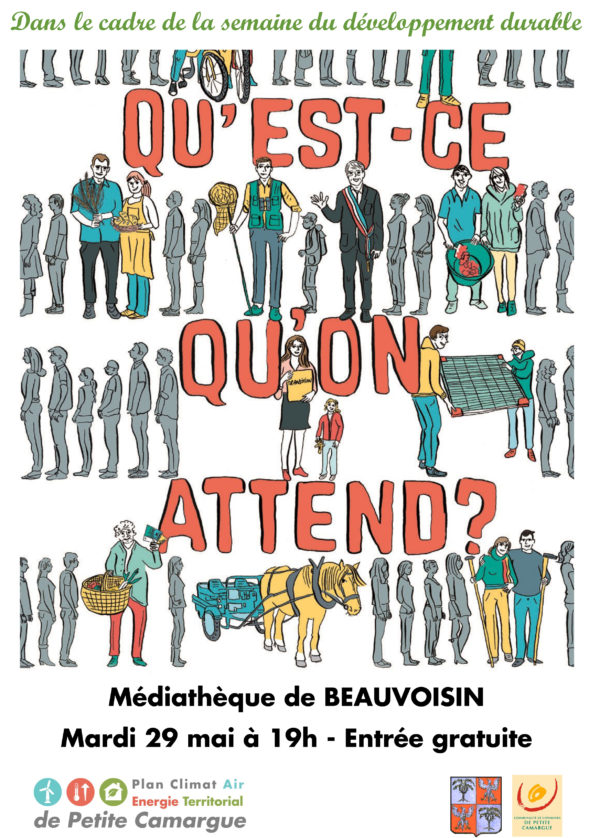 Affiche qu'est-ce qu'on attend?