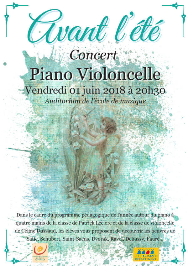 affiche concert "Avant l'été"