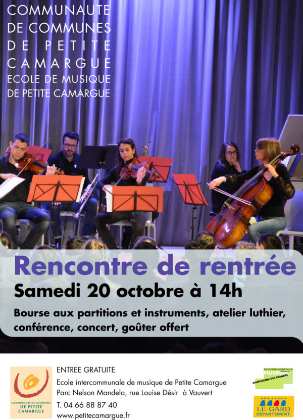 rencontre de rentree de l'école intercommunale de musique